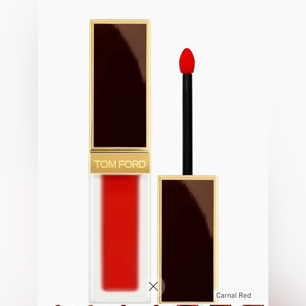 NWT Tom Ford Liquid Lip Luxe Matte - CARINAL RED